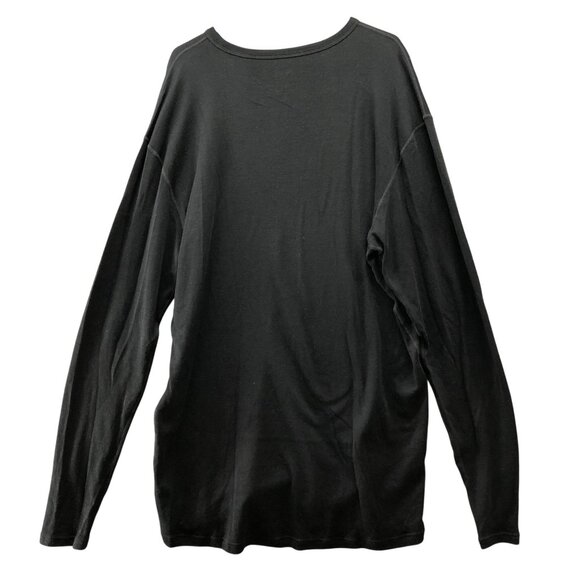 Minus 33 100% Merino Wool Long Sleeve T Shirt Mens 3XLT 3XT Black Base Layer - Picture 2 of 10